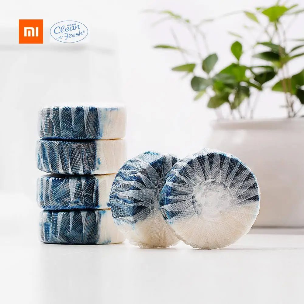 Xiaomi Mijia Clean n fresh двойной эффект туалетный блок независимая Водорастворимая пленка