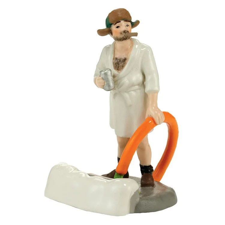 Estatuilla de resina para decoraci&oacute;n del hogar, accesorio de adorno navide&ntilde;o para regalo de Navidad, primo de vacaciones, Eddie, 2022-3