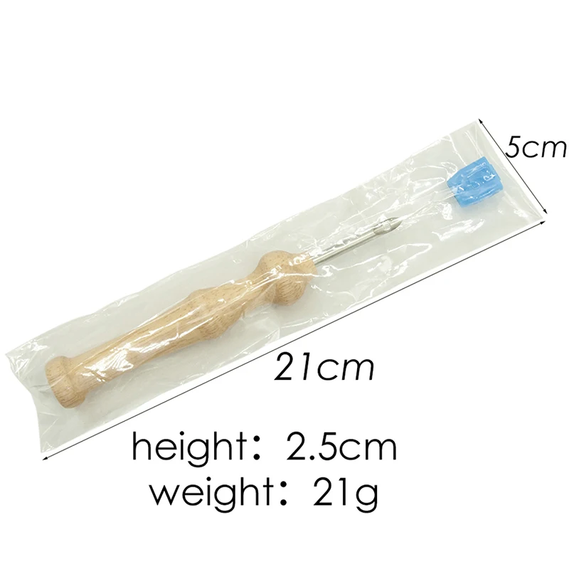 

Knitting Embroidery Punch Threader Needle Pen Side Slit Sewing Accessories DIY