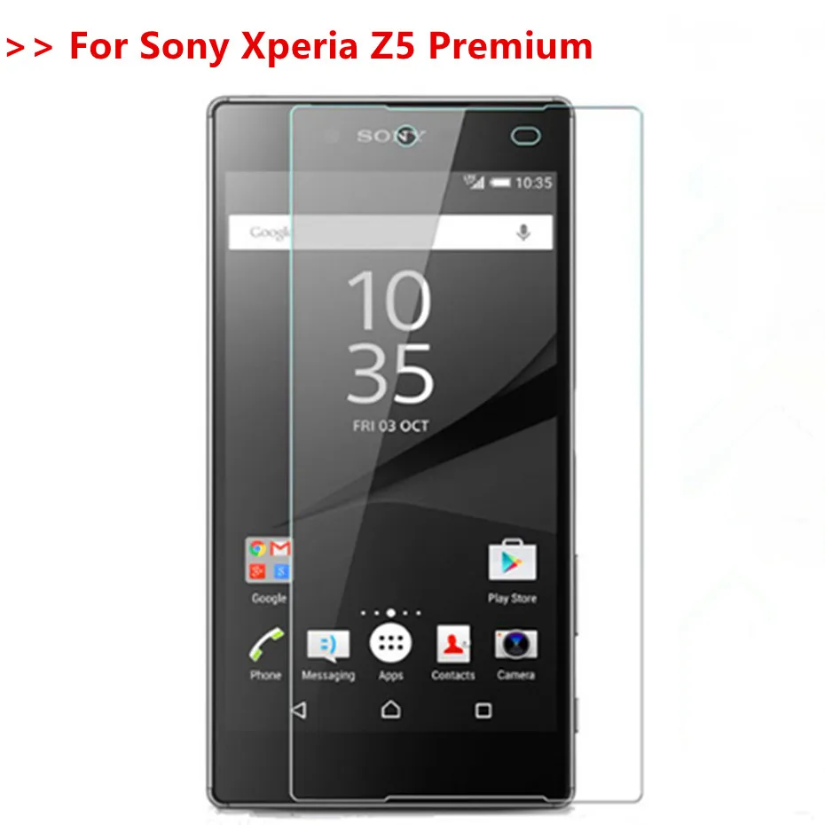 Закаленное стекло для sony xperia z5 premium 9H ультратонкая Защитная пленка экрана Z5plus Z5 +