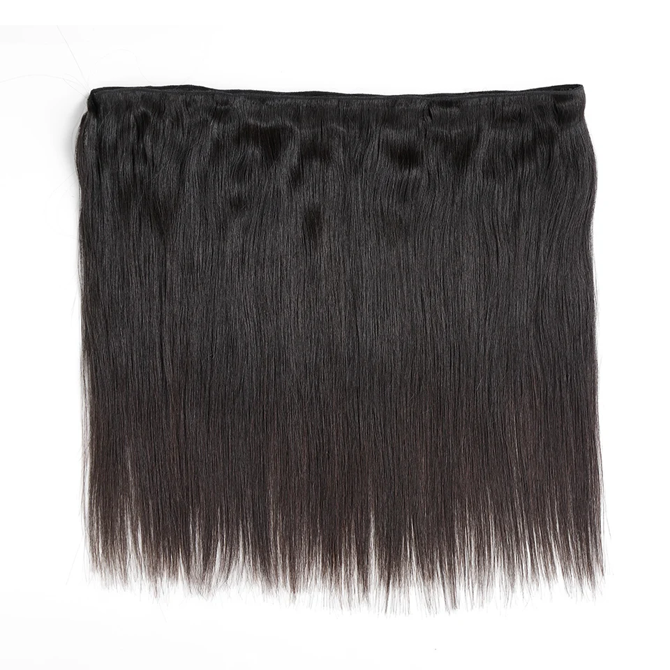 Luvin OneCut волосы прямые 8-40 30 32 дюймов бразильские волосы плетение Дело Человеческие волосы remy натуральный цвет двойной нарисованный
