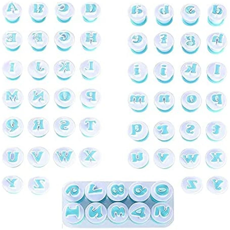 

Fondant Alphabet Number Baking Pastry Mold DIY Cake Decorating Molds Cookie Cutter Biscuit Stamp Embosser Accessories