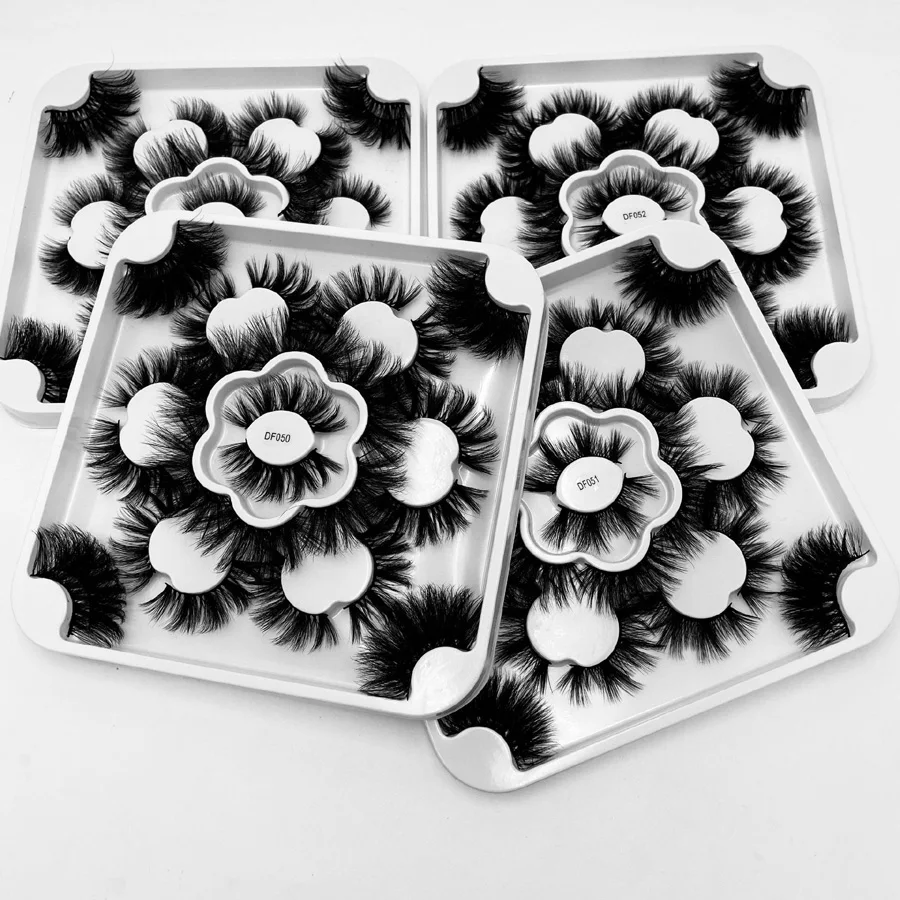 Рисунок 2 - Ручной работы толстый ресницы серо-коричневого