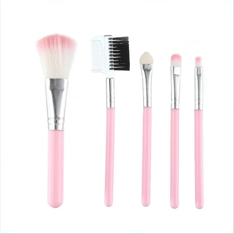 

5Pcs Makeup Brushes Tool Set Cosmetic Powder Eye Shadow Foundation Blush Blending Beauty Make Up Brush