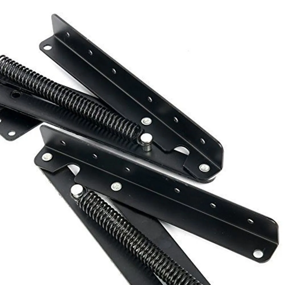 

Coffee Table Furniture Fittings Strong Load Bearing Iron Spring Hinge Replacement DIY Easy Install Hardware Folding Lift Up Top