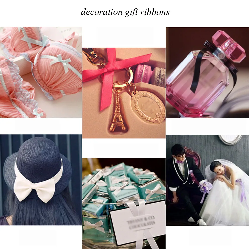 Вечерние атласные ленты в корсажном стиле для свадьбы рождественские украшения