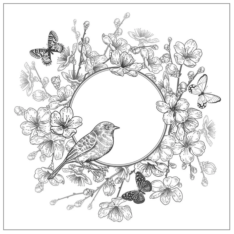 

Butterfly Bird DIY Silicone Clear Stamp Cling Seal Scrapbook Embossing Album