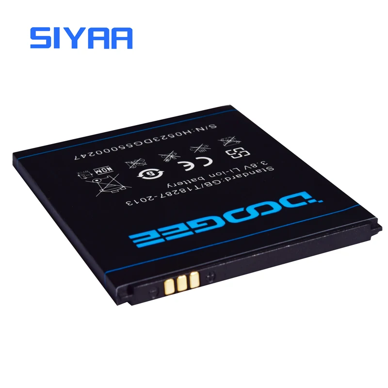 SIYAA оригинальный мобильный телефон Батарея B-DG550 DG550 Для Doogee кинжал 550 Замена