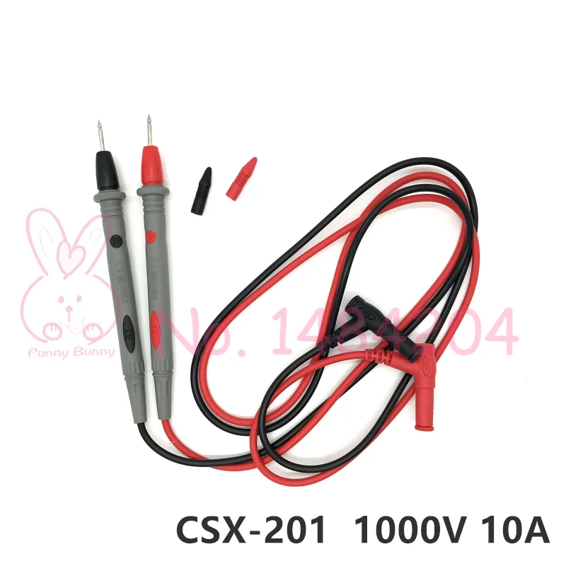 1 пара универсальных тестовых наконечников 1000 в 10 А для мультиметра Тестовый