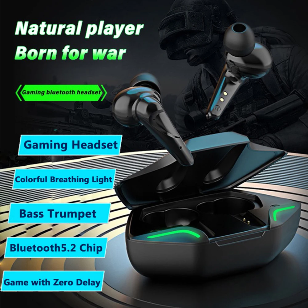 

G11 TWS fone Gamer Bluetooth sem fios Earphones audifonos inalambicos Wireless Gaming Earbuds ecouteurs sans fils Headset