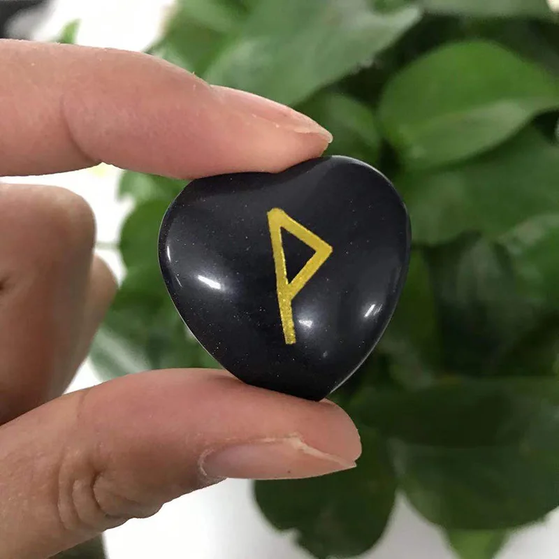 A Futhark Runes 2016 Lapis гравировка лечения гадания камень 25 шт. набор TP|Камни| |
