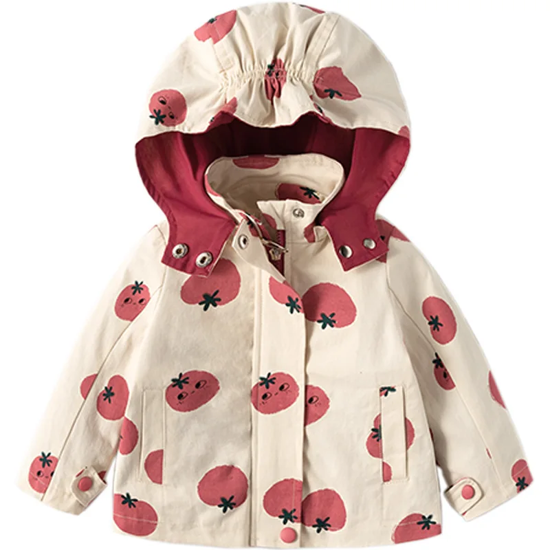 

Girls Jacket Children's Winter Clothing Kids Warm Thick Coat Windproof Jacket for Girl Cartoon Winter Outerwear Hooded Cotton