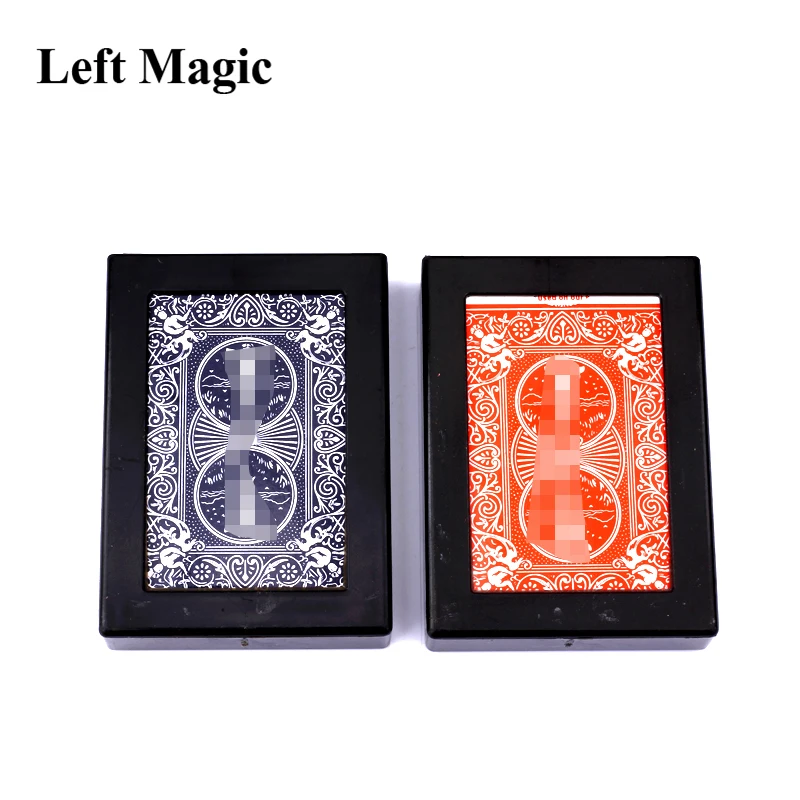 

The Vanish Deck Magic Trick Disappearing Vanishing Deck Card Magic Playing Card Close Up Magic Props Illusion Card Box Poker