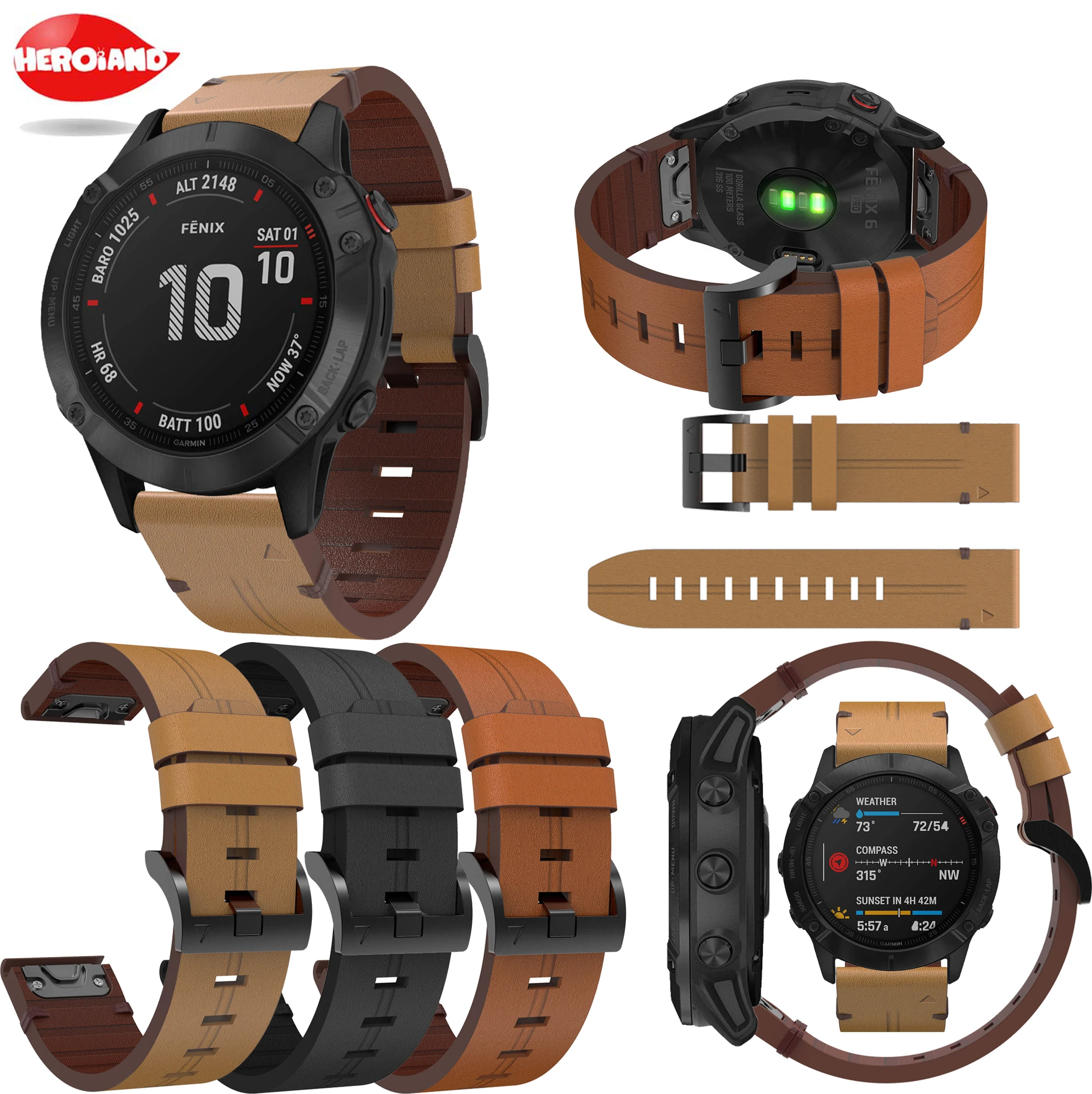 Для Garmin Fenix 6 Pro/Sapphire браслет QuickFit 22 мм ремешок для часов 5/Quatix 5 Plus /Forerunner