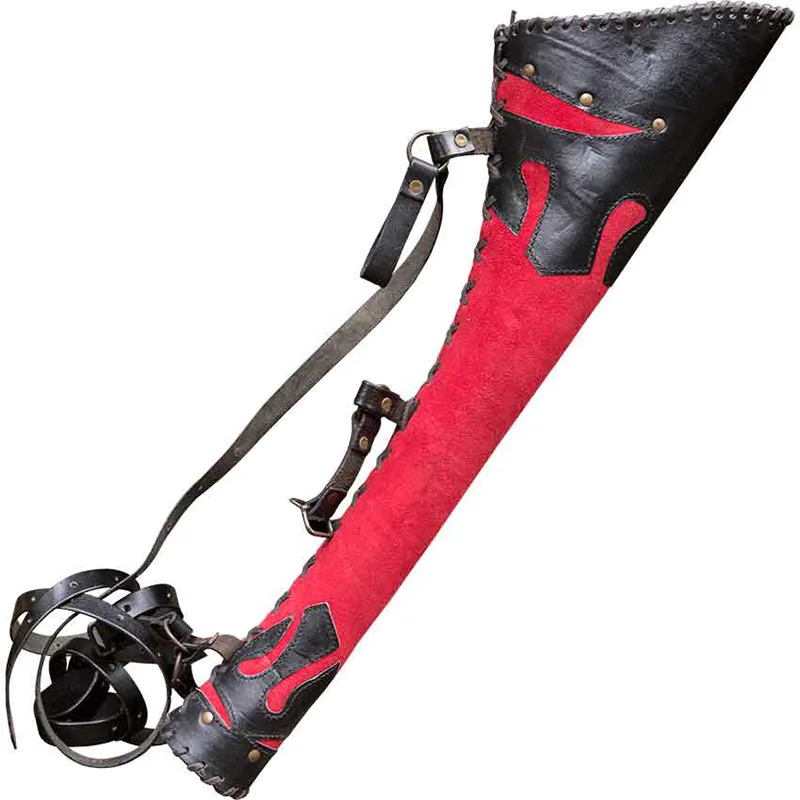 Кожаный чехол Larp Ranger для стрельбы из лука с кольцом на плечо | Тематическая одежда