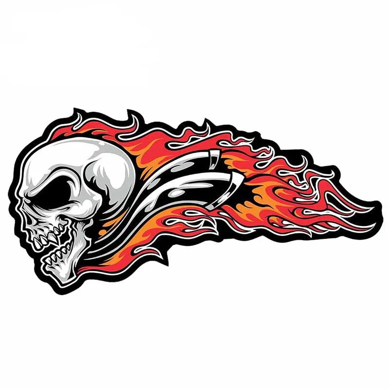 Автомобильная наклейка для футбола Череп граффити 3D забавные автомобильные