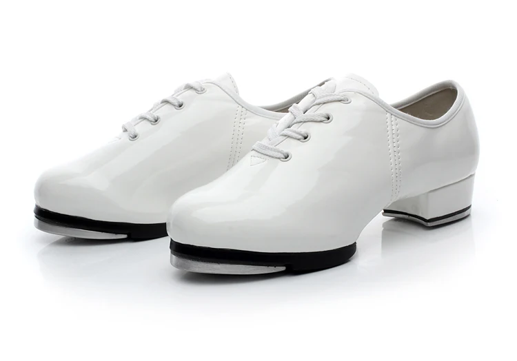 Новинка Классическая обувь из искусственной кожи для мужчин и женщин танцев на