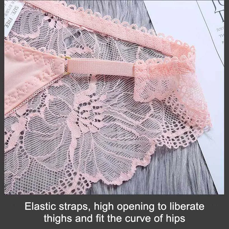 

1Pcs Low-waist Seamless Sexy Women Underwear Elastic Pure Color Lace Nylon Fashion Lingerie Women Soft Low-Rise Breathable