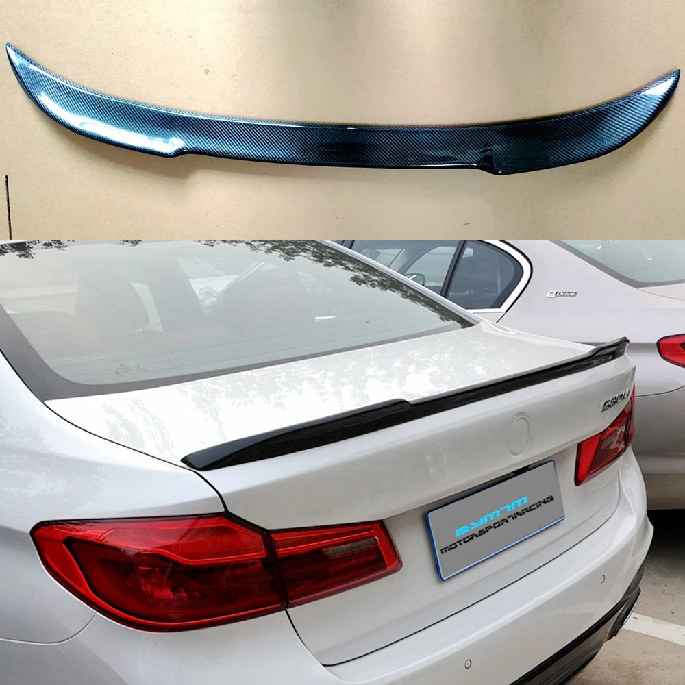 

Carbon Fiber Spoiler For BMW 5 Series G30 Sedan F90 Car Trunk Boot Wings Spoilers For 518d 520i 520d 530e 540i 2018+