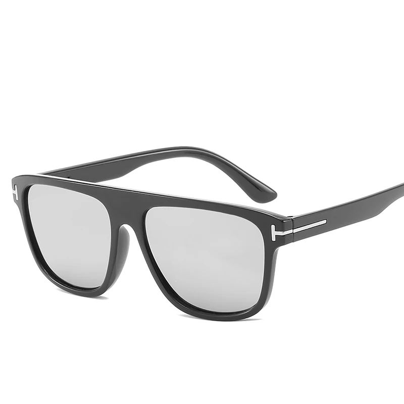 

2021 Women's Retro Large Frame Sunglasses Classic Meter Nail Square Sun Glasses Women Fashion Street Photo Eyeglasses