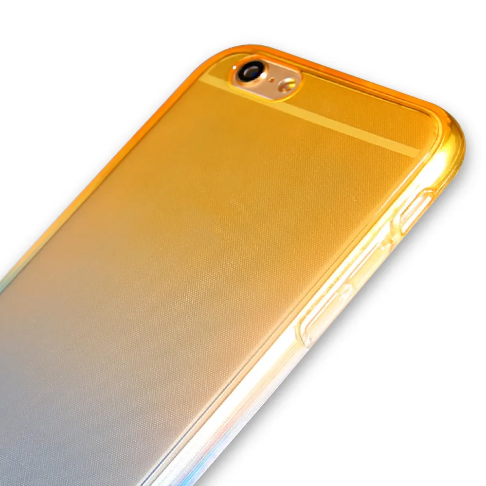 

For Samsung Galaxy A20E A21s A71 A51 S20 Ultra 360 Degree Gradient Color Full Body Front Back Soft Clear TPU Silicone Case Cover