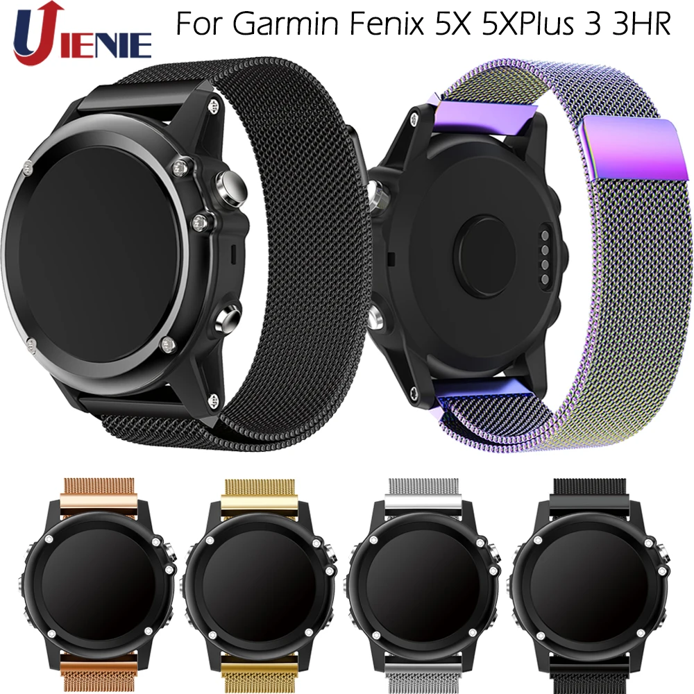 Ремешок для смарт часов Garmin Fenix 5X/5 XPlus/6X/3/3HR ремень ремешок Миланская петля