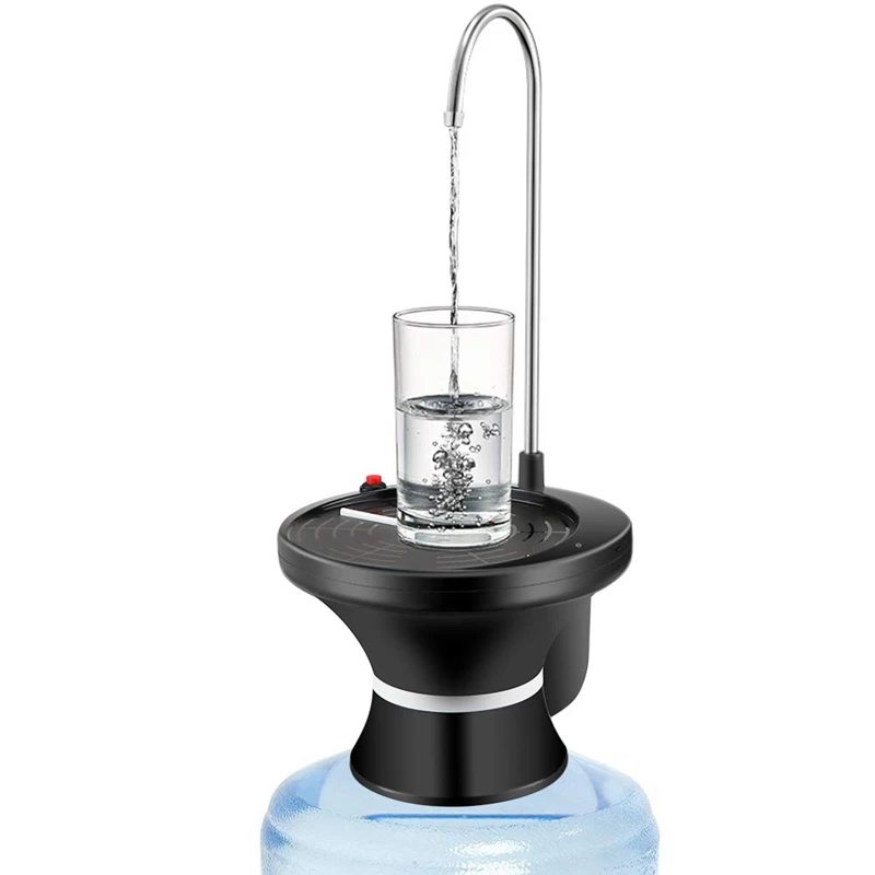 Water Bottle Dispenser Pump Automatic Electric Drinking Jug for 1-5 Gallon Usb Rechargeable Li-Ion Ultra-Hygie | Бытовая техника