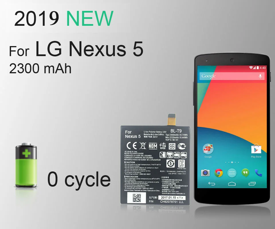 PINZHENG аккумулятор мобильного телефона для LG Nexus 5 BL-T9 E980 G D820 D821 BLT9 сменный аккумулятор с инструментами