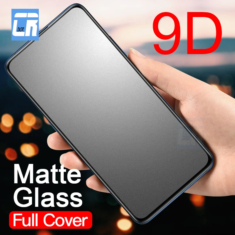 9D матовая защитная пленка закаленное стекло для OPPO Reno 2 2F A9 A5 2020 A72 A52 Защита экрана