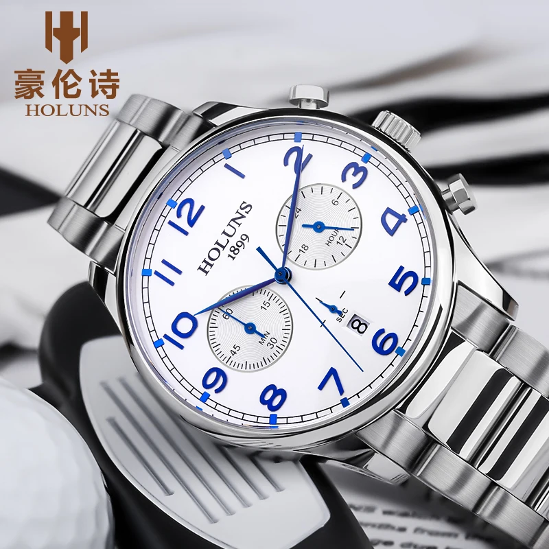 Кварцевые наручные часы horloges Mann новинка 2020 года водонепроницаемые 100 м со