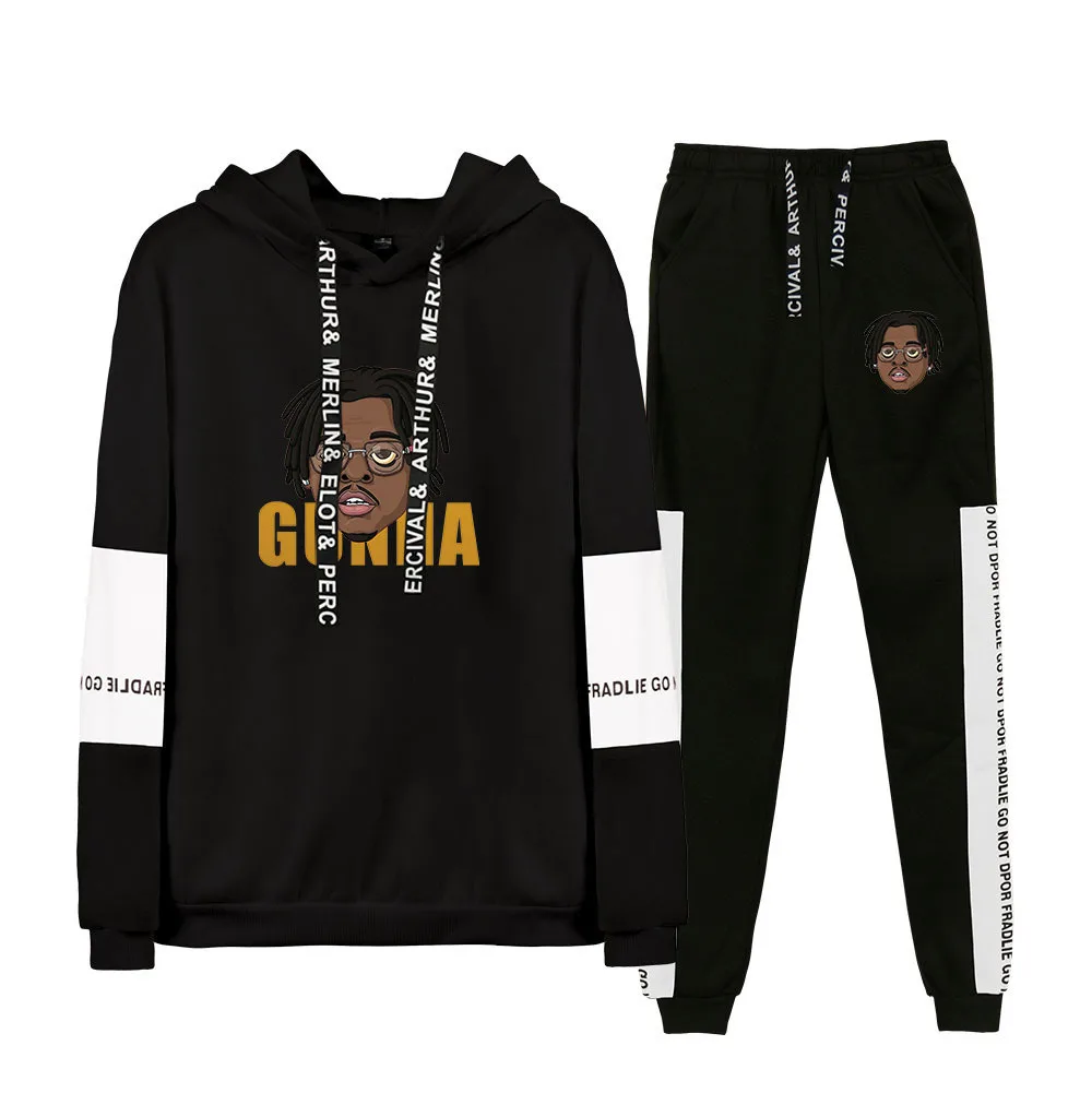 

2020 New Gunna Hoodie Sweatshirt Sweatpants Suit Gunna Fashion Shirt Trousers Sets Unisex Clothes Pullover tops