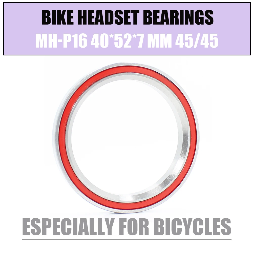 Bike Headset Bearings MH-P16 40*52*7 mm 45/45 2PCS ACB Road MTB Angular Contact Bicycle Bearing ACB4052