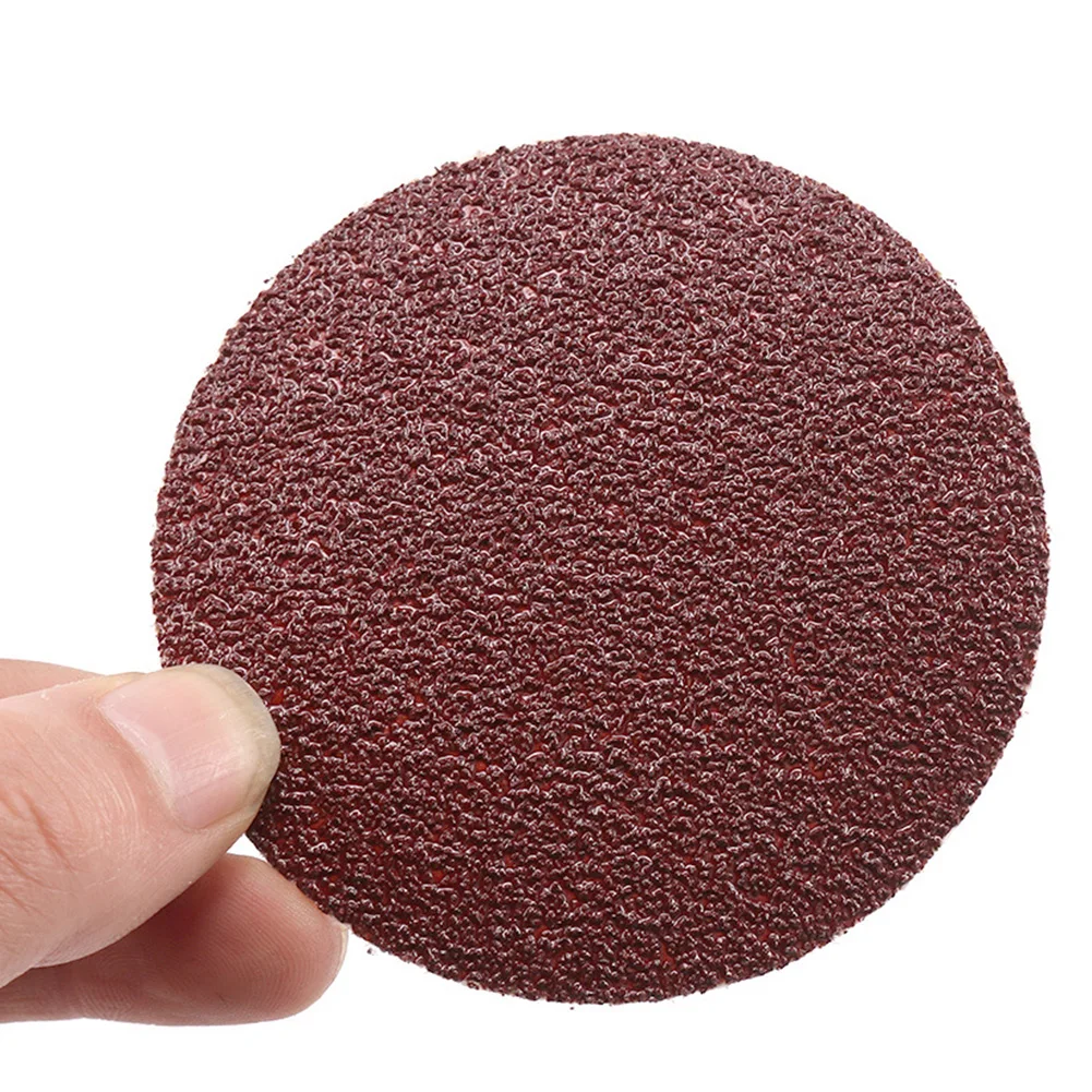 

100pcs Sandpaper 3inch Sand Sheet Hook And Loop Sanding Grinding Mixed Grit