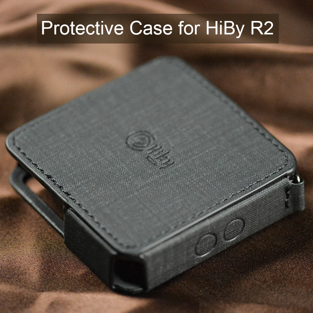 Защитный чехол для музыкального плеера HiBy R2 MP3 (красный/черный)|Сумки и чехлы