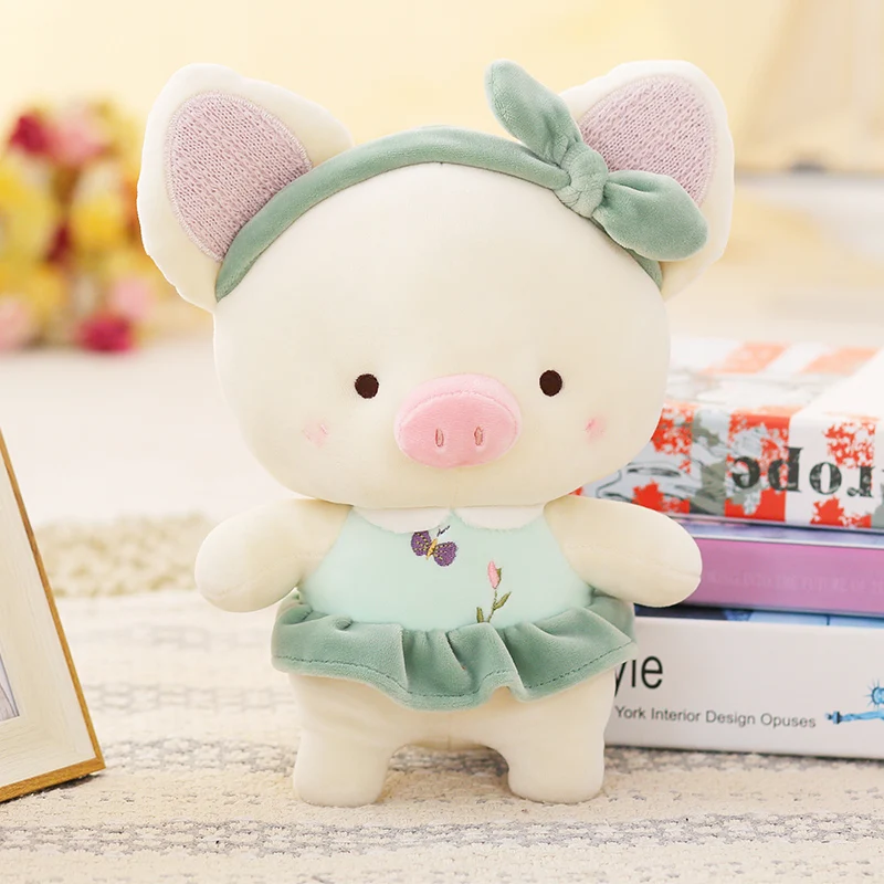 

2020 New Mascot Pig Doll Plush Skin-friendly and Comfortable Cute Small Pig Pig Couple A Pair of Birthday Gifts for Girls Plush