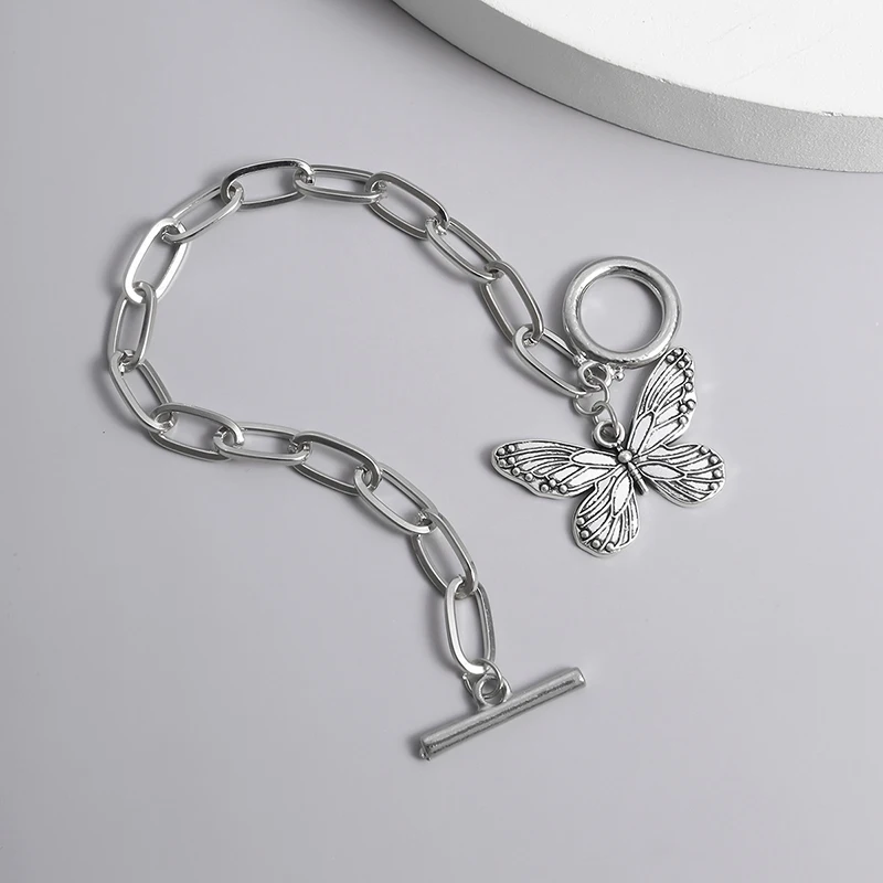 

Butterfly Couple Bracelets Ins Design Women Student Girlfriend Sister Gift Charms Butterfy Bracelet