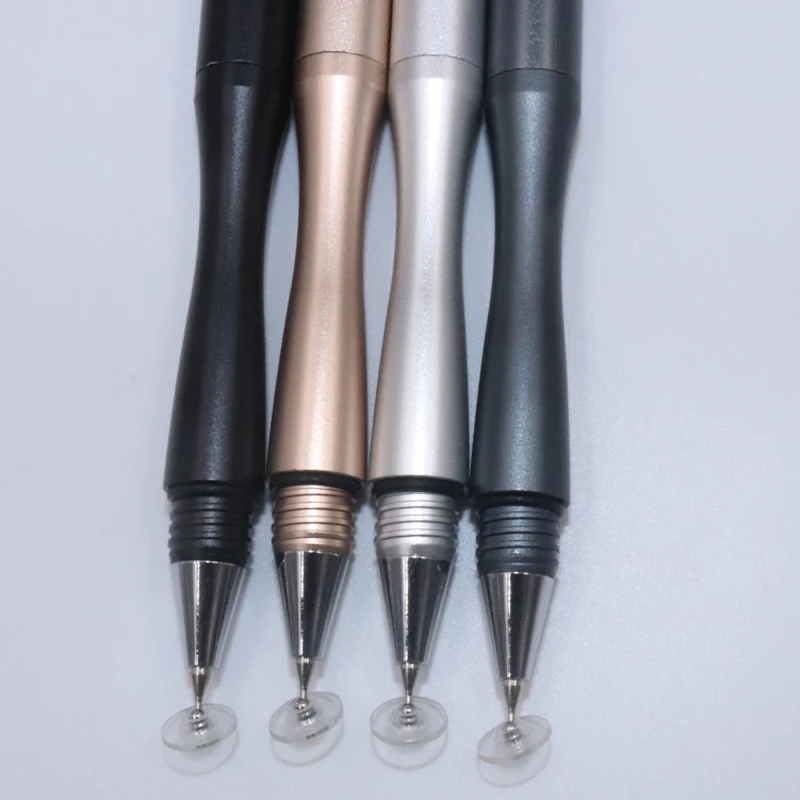 100pcs/lot Universal Capacitive Pen Touch Screen Drawing Stylus Pens for Tablet Phone Disc Pencil High-precision Painting Brush