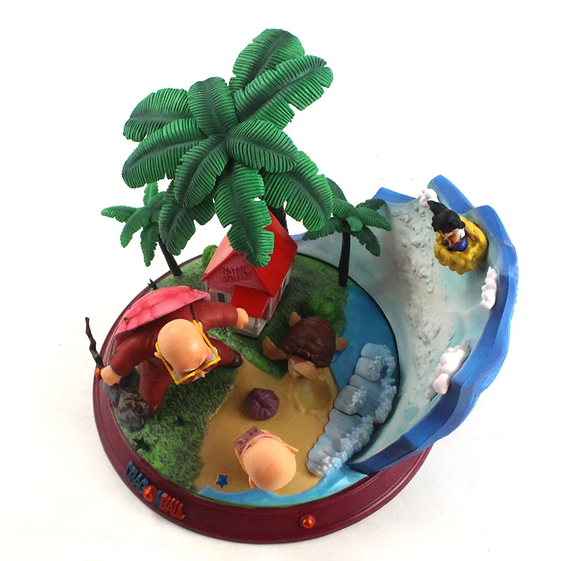 22 см аниме новый рисунок ПВХ Фигурки чайного дерева диорама Статуя Модель