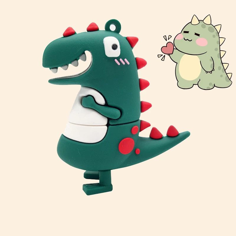 Usb-флеш-накопитель в виде динозавра 32 ГБ 128 4 8 16 64 | Компьютеры и офис