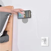 magnetic aliegn wall mount for iphone 12 13 pro mini pro max auto adsorb hold on the wall in kitchen bedroom car wash room