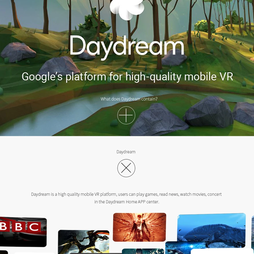 Тканевая bluetooth-гарнитура встроенный VR шлем 3D очки виртуальной реальности беспроводное подключение портативный мини складной широкий просмотр