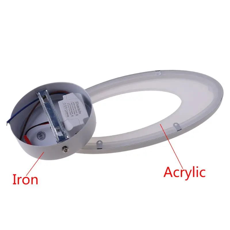 Светодиодный светильник современный настенный акриловое бра 12 Вт AC90 260V овальная