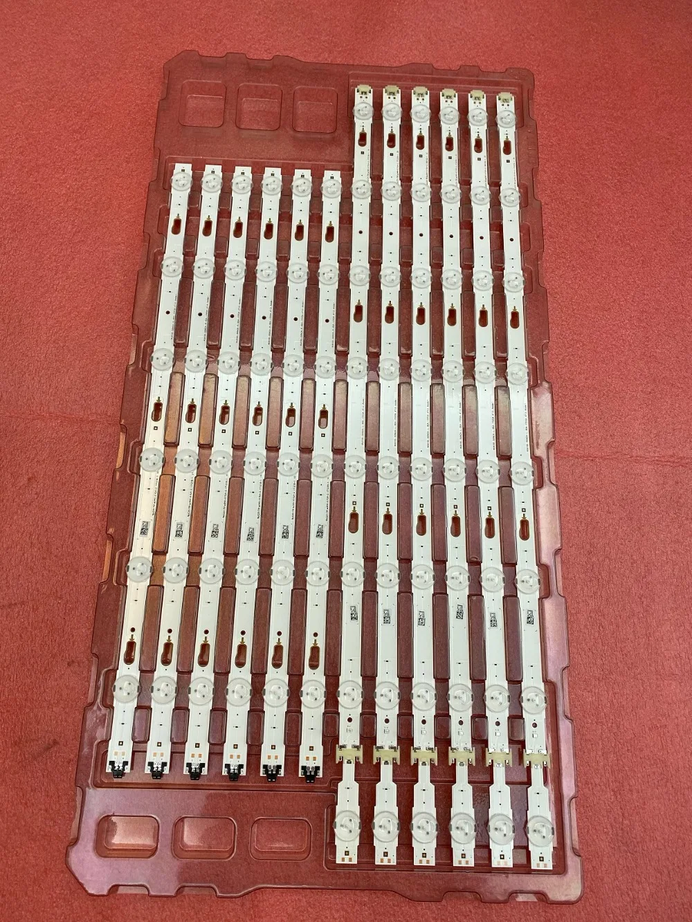 Два кольца в одном, 12 шт./набор, светодиодный подсветка полосы для samsung UE55MU6120K BN96-39659A V5DU-550DCA-R1 V5DU-550DCB-R1 BN96-40099A 40100A LM41-00136A