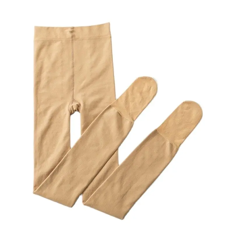 Плотные колготки со штрипками зимние теплые для женщин светильник кие