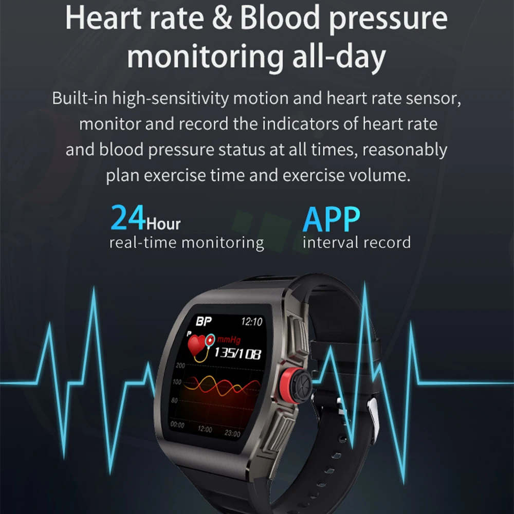 LEMFO Смарт-часы M1 монитор пульса кровяного давления управление музыкальной
