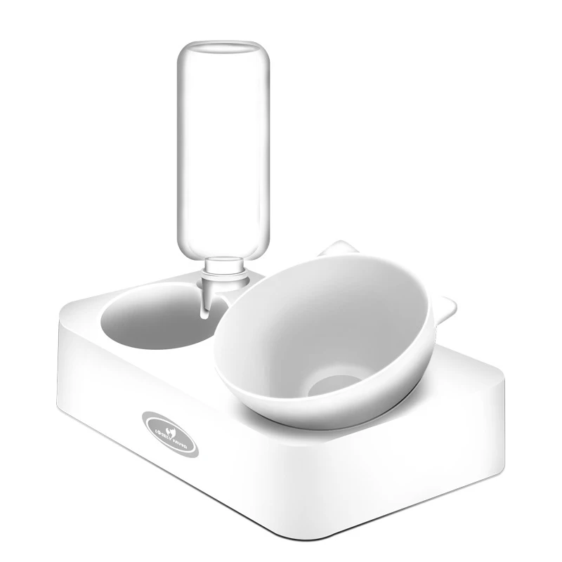 1 Набор кошачья миска для питомца собаки автоматические кормушки вода 600 мл