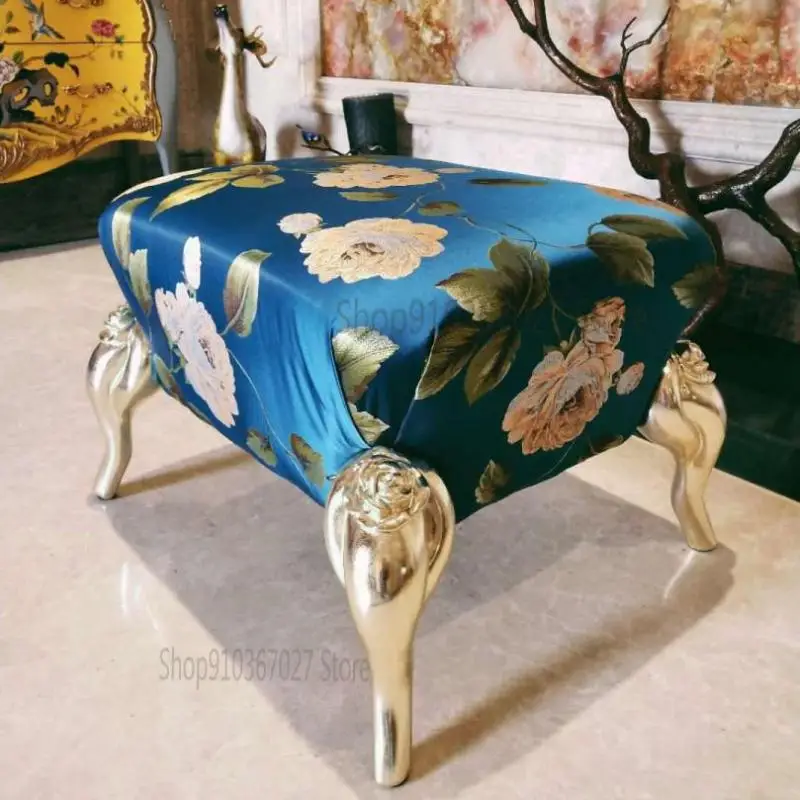 Классический художественный креативный стул в европейском стиле для дома смены