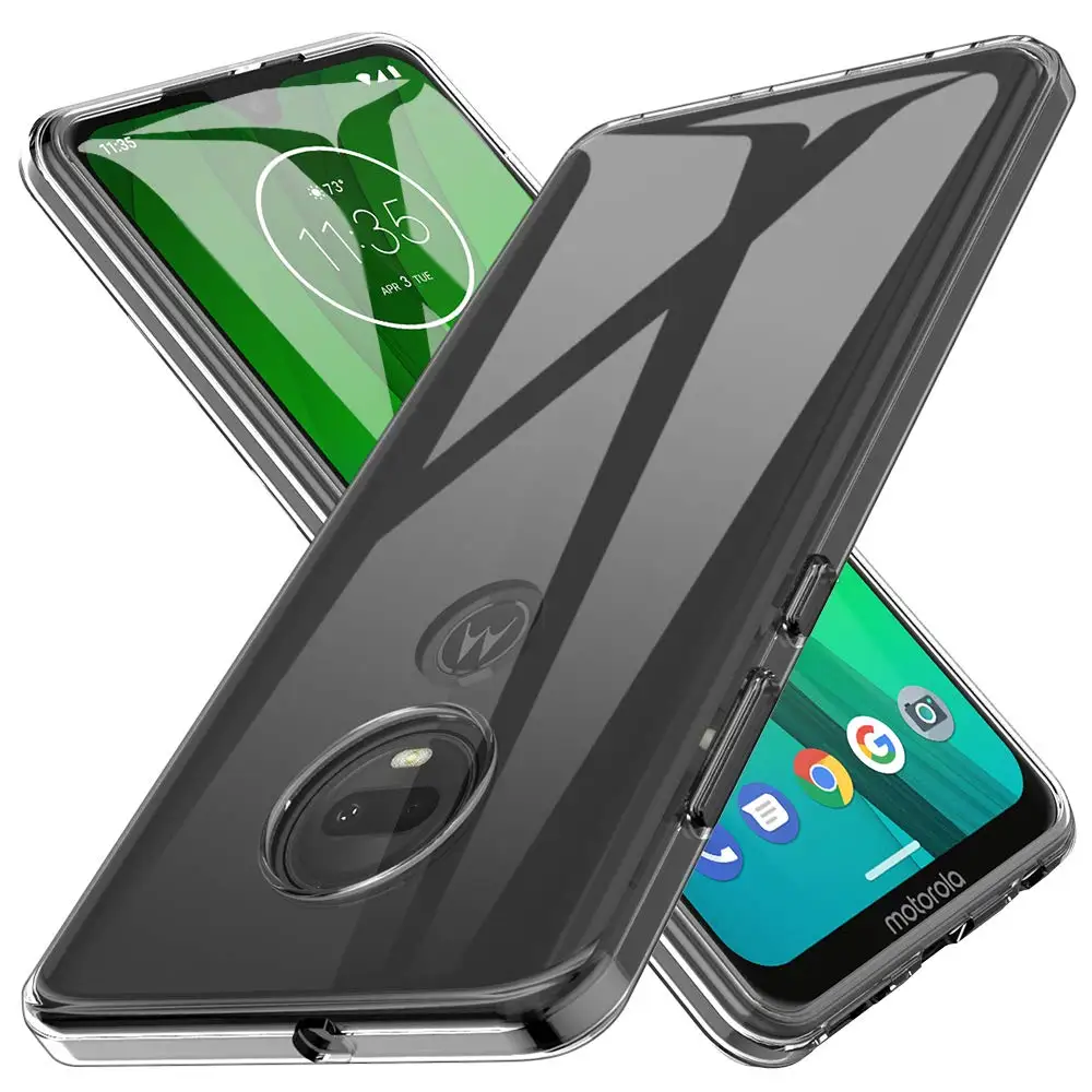 Чехол из мягкого ТПУ для Motorola Moto G7 Power G5 G5S G4 E4 E5 G6 Plus Z3 Z2 Z Play силиконовый прозрачный