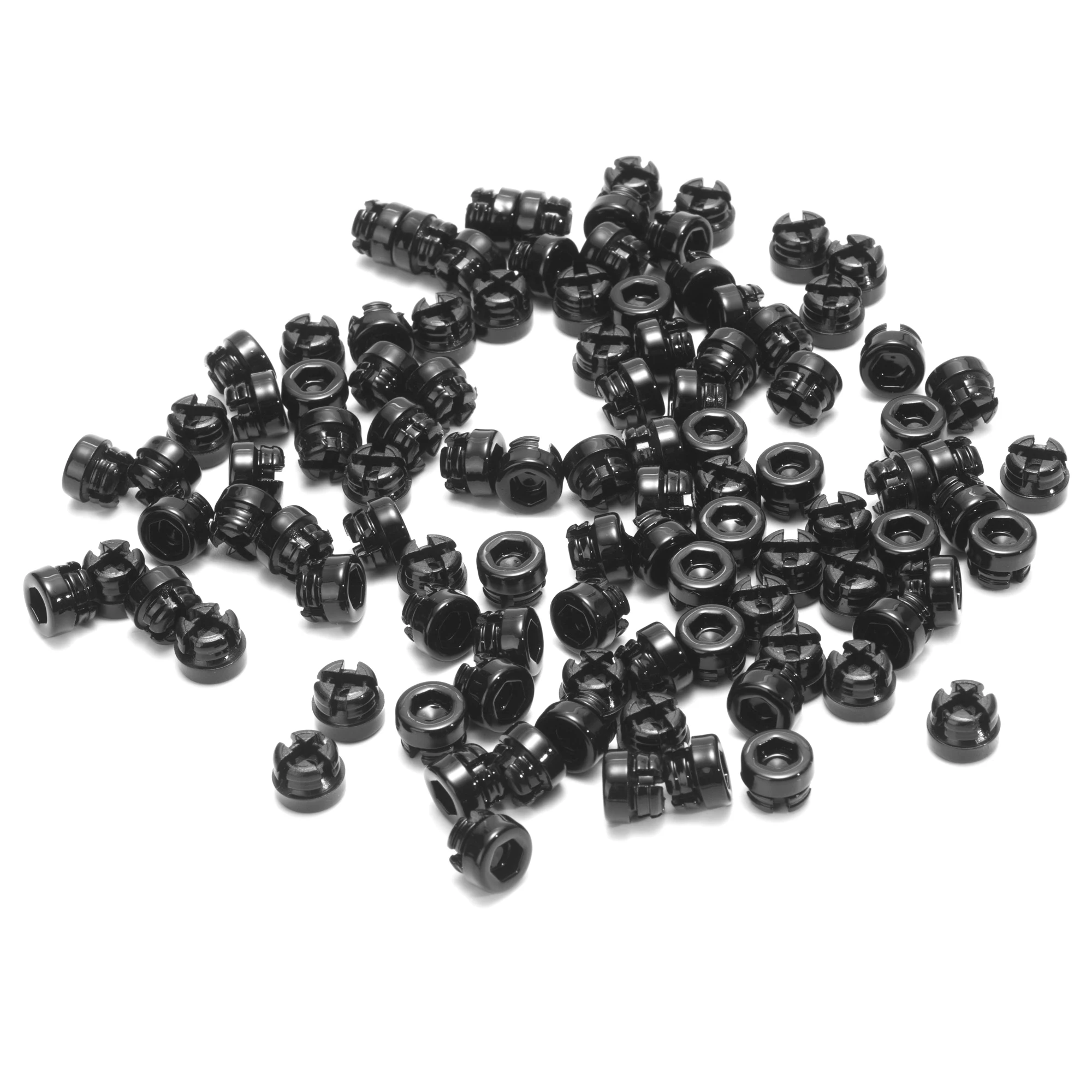 100 шт. яркие матовые черные колпачки для винтовых болтов колесных гаек