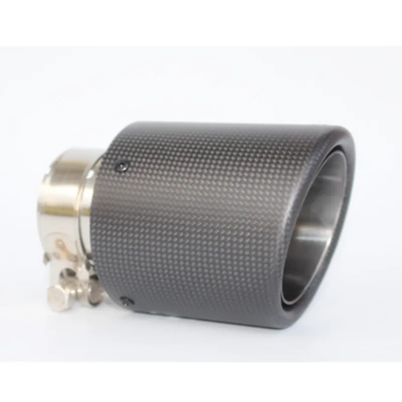 Наконечник глушителя выхлопной трубы из нержавеющей стали и углеродного